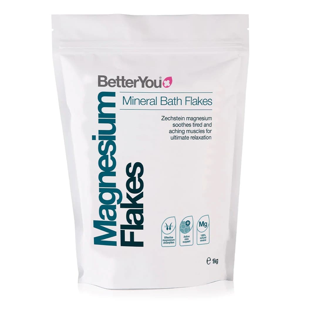 Better You Magnesium Flakes 1000g – Better You Verpackung