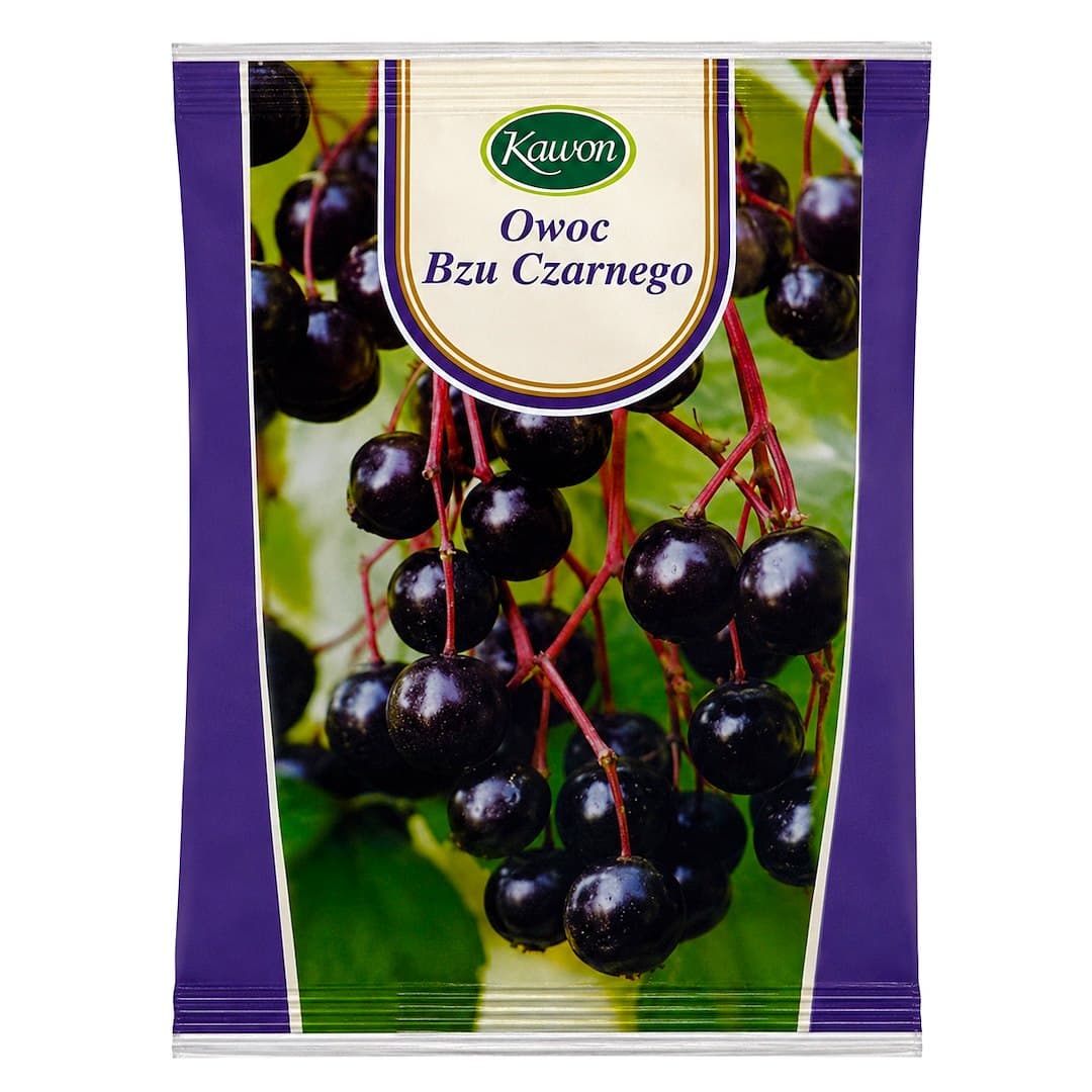 Kawon - Schwarzer Holunderfrucht 50g KAWON – Kawon Verpackung