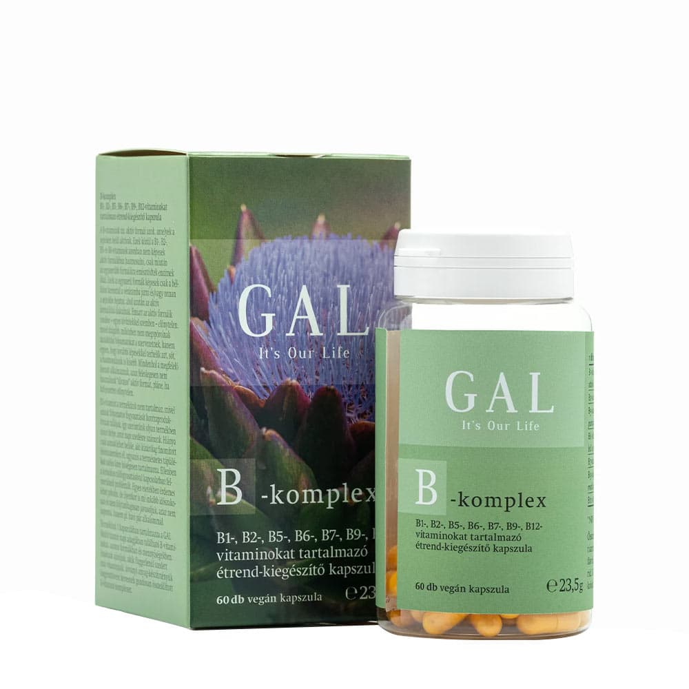 GAL B-Complex 60 Vcaps – GAL förpackning