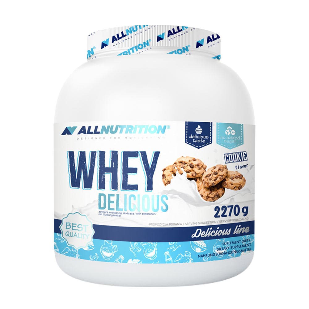 Allnutrition - Whey Delicious 750 g Pulver – Allnutrition förpackning