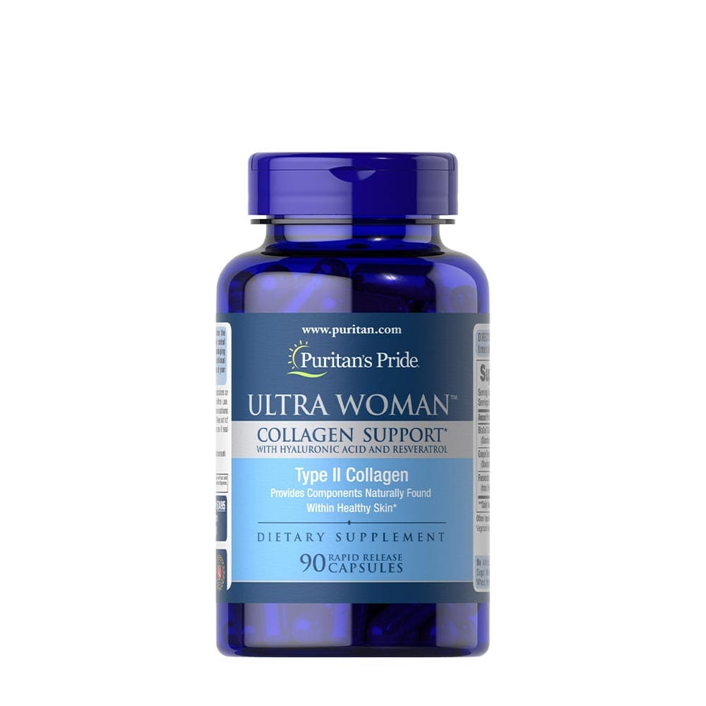 Puritan's Pride - Ultra Women Collagen - 90 kapslar – Puritan's Pride förpackning