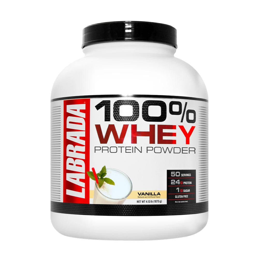 Labrada Vanilla 1875g – Vassleproteinpulver – Labrada förpackning