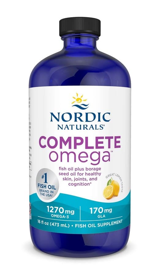 Nordic Naturals - Complete Omega, 1270mg Lemon - 473ml. – Nordic Naturals verpakking