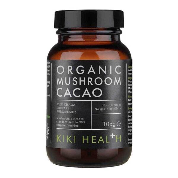 KIKI Health - Organic Mushroom Cacao, Pulver 150 g – Kiki Health verpakking