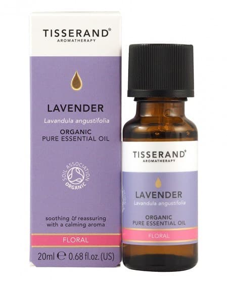 Tisserand Aromatherapy – Ekologisk Lavendelolja 20ml – Tisserand Aromatherapy förpackning