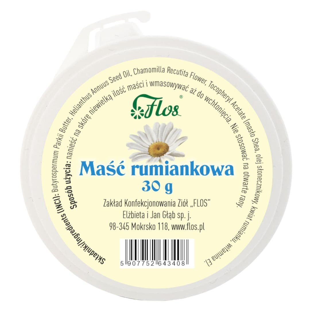 FLOS - Kamillensalbe – Flos Verpackung