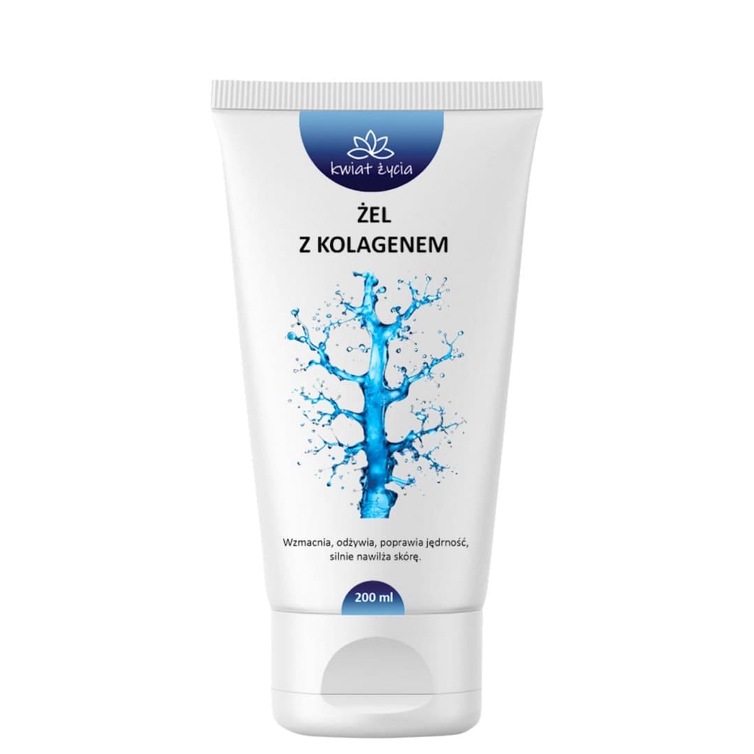 Kwiat Życia - Collagen Gel 500 ml – KWIAT ŻYCIA förpackning