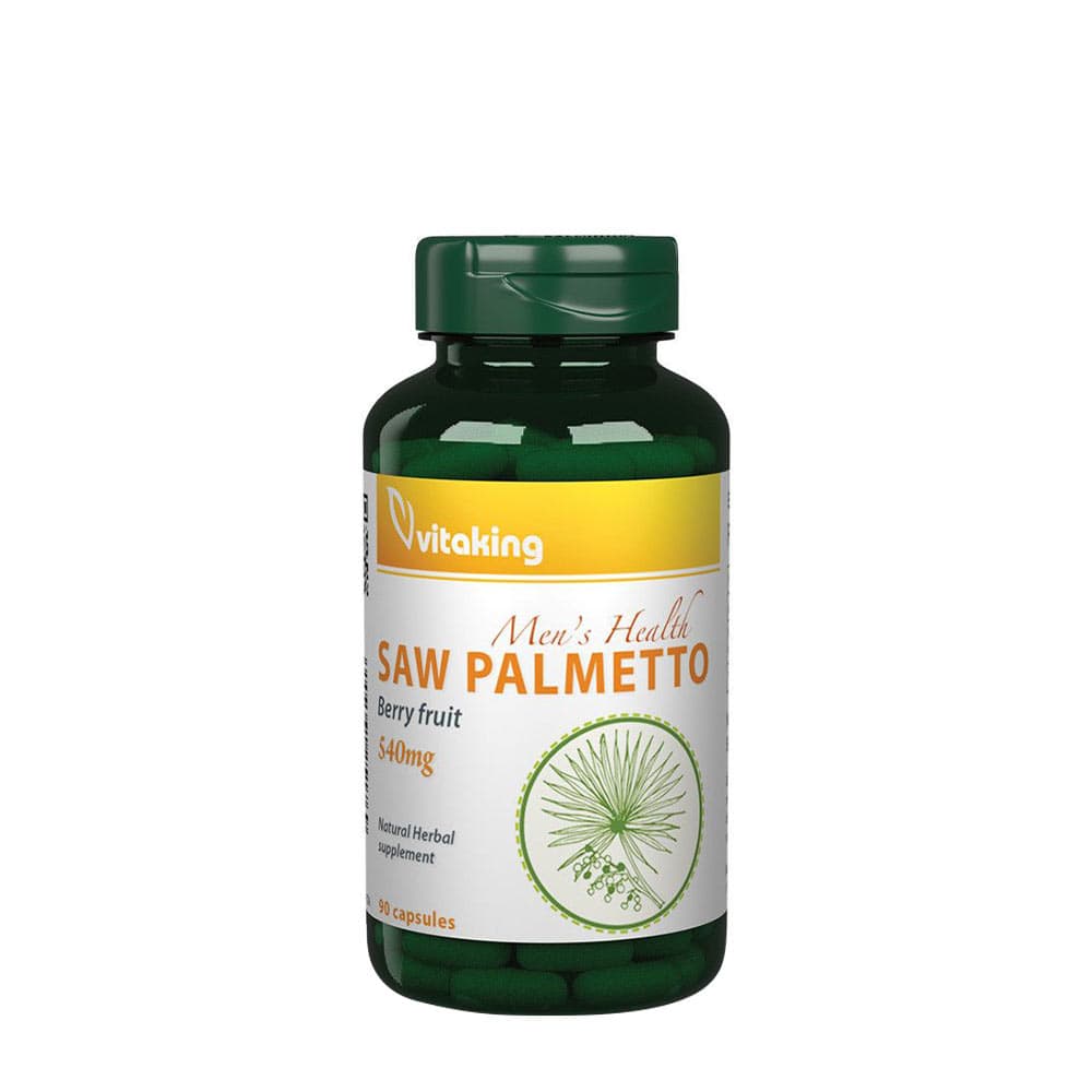 Vitaking Saw Palmetto 90 kapslar – Vitaking förpackning
