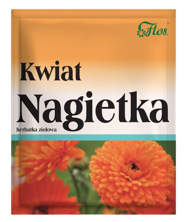Flos - Calendula Flower, torkade blommor – Flos förpackning