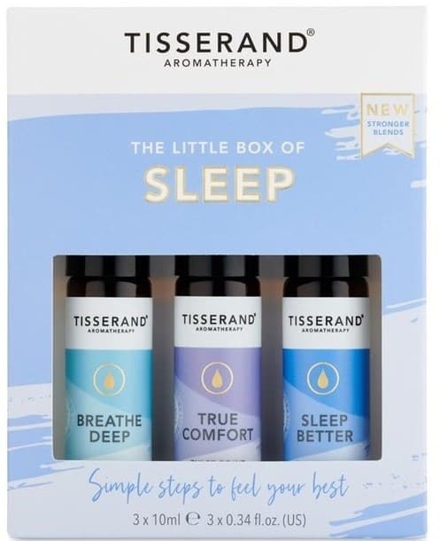Tisserand Aromatherapy - The Little Box Of Sleep - 10ml (3 Pack) – Tisserand Aromatherapy förpackning
