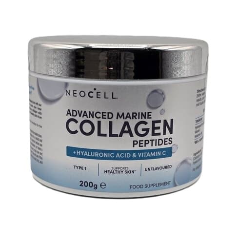 Neocell Advanced Marine Collagen Peptides Pulver 200g – Neocell förpackning
