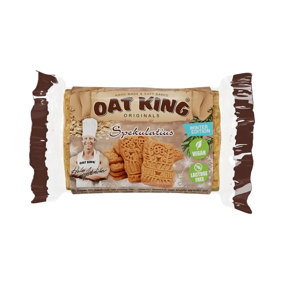 Oat King - Energy Bar Spekulatius (10X90g) – OAT KING förpackning