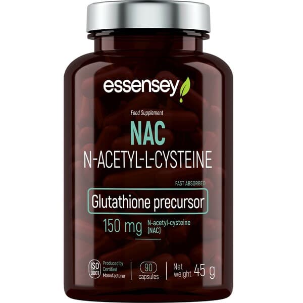 Essensey - NAC - 150mg - 90 kapslar – Essensey förpackning