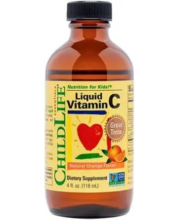 Child Life - Liquid Vitamin C, Natural Orange - 118ml – Child Life förpackning