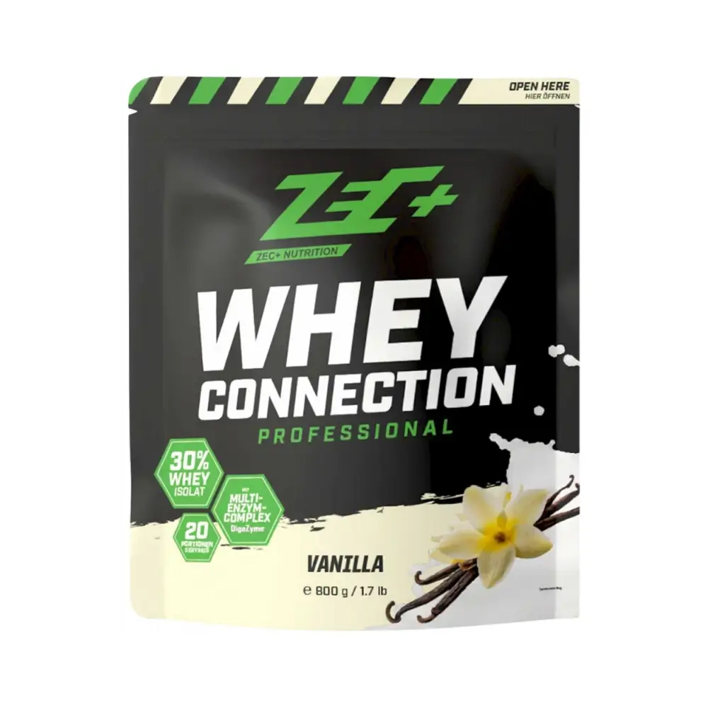 Zec+ Whey Connection Professional 0,8 kg – Zec+ förpackning