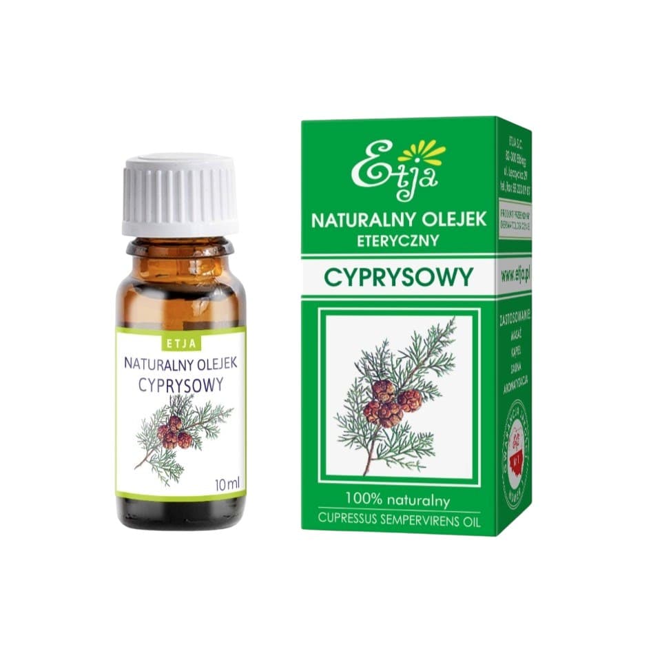Etja - Cypress - 10ml – Etja förpackning