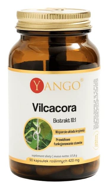 Yango Vilcacora Extract 10:1 - 90 kapslar – Yango förpackning