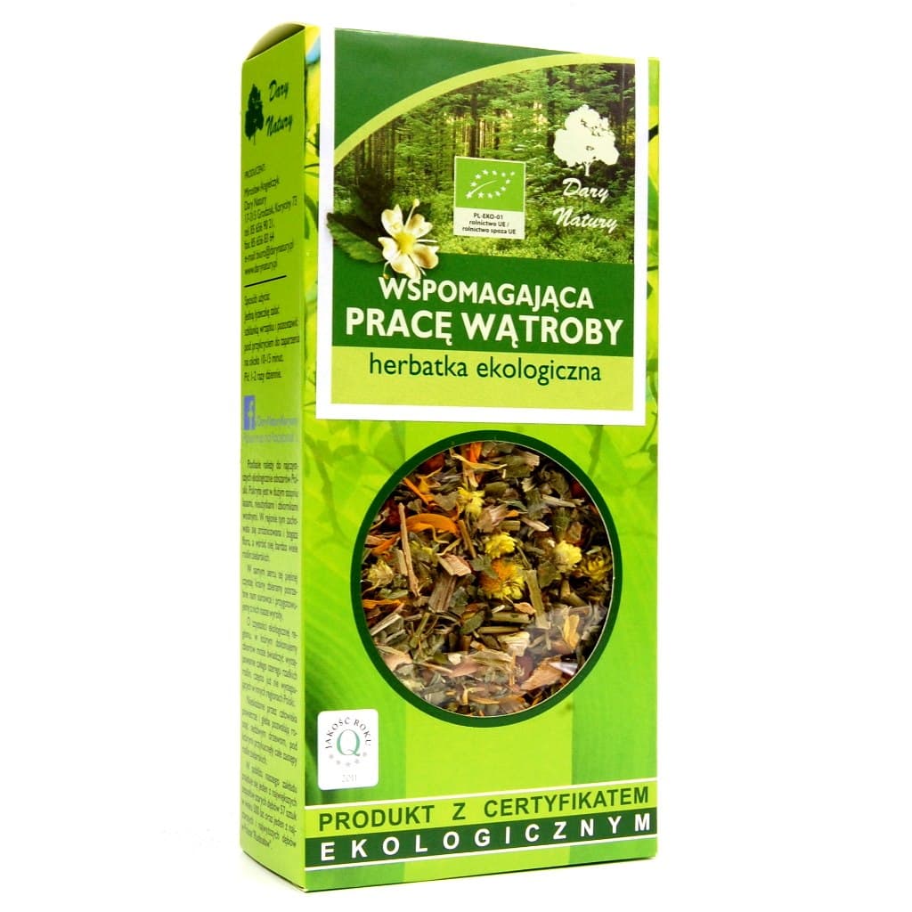 Dary Natury - Wspmagająca Pracę Wątroby Té Ecológico