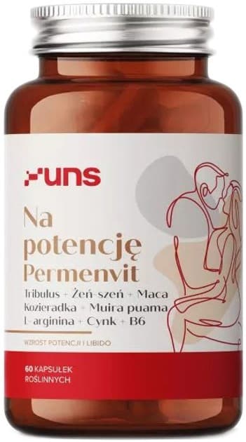 UNS Na potencję Permenvit 60 vege kapsułek – UNS förpackning
