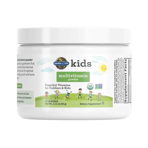 Garden Of Life Kids Multivitamin Pulver 60g – Garden Of Life förpackning