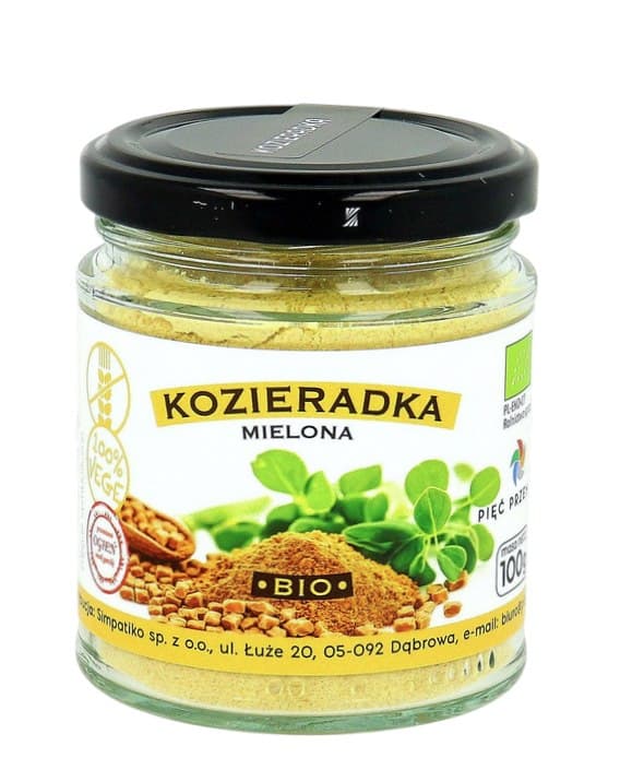 Bio - Fenugreek Organic Herbal Supplement 120 kapslar – Bio förpackning