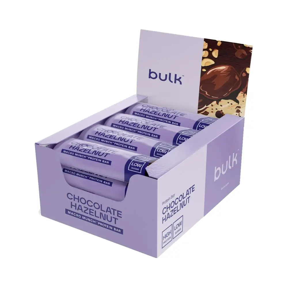 Bulk Macro Munch Proteinbar (12x62g) – Bulk förpackning