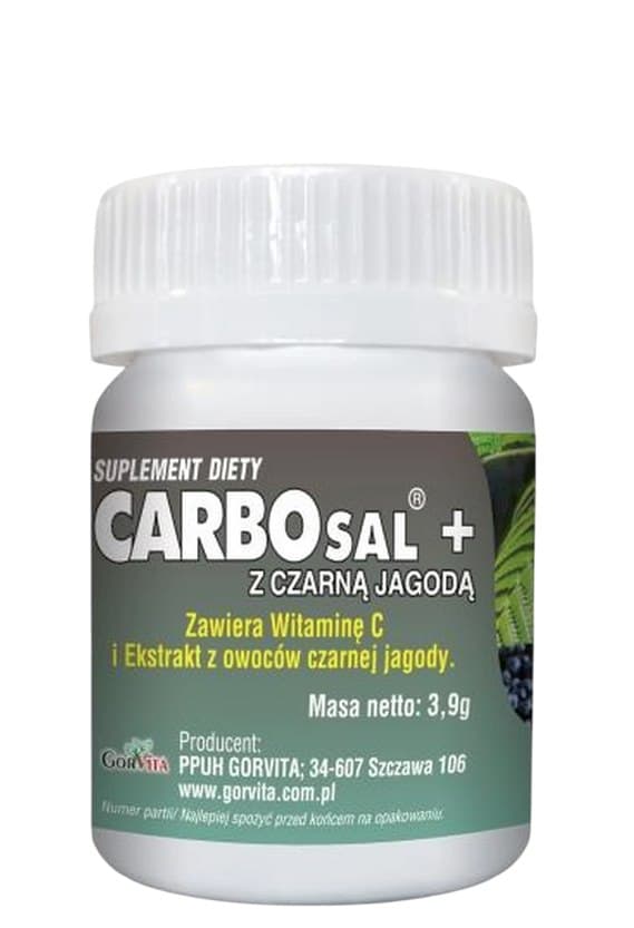 Gorvita - Carbosal + - 3.9g – Gorvita förpackning