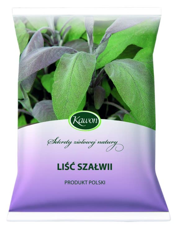 Kawon Feuilles de Sauge 50g – 100 % feuilles de sauge séchées – Kawon emballage