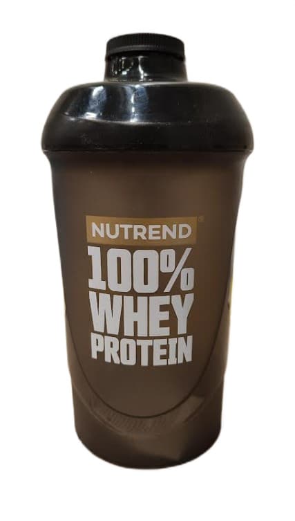 Shaker 100% Whey Protein, Black - 600 ml | Nutrend – Nutrend förpackning
