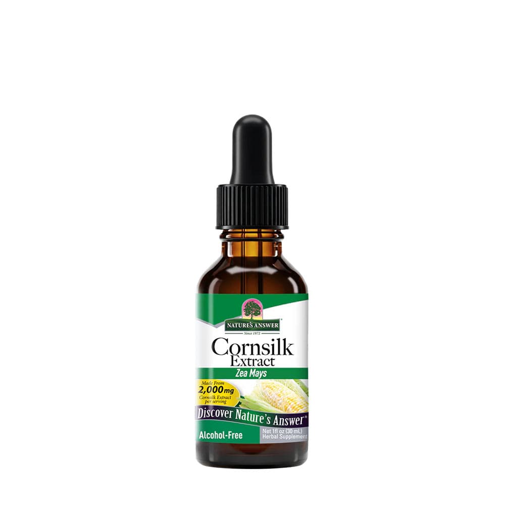 Cornsilk Extract, 2000mg - 30 ml | Nature's Answer – Nature's Answer förpackning