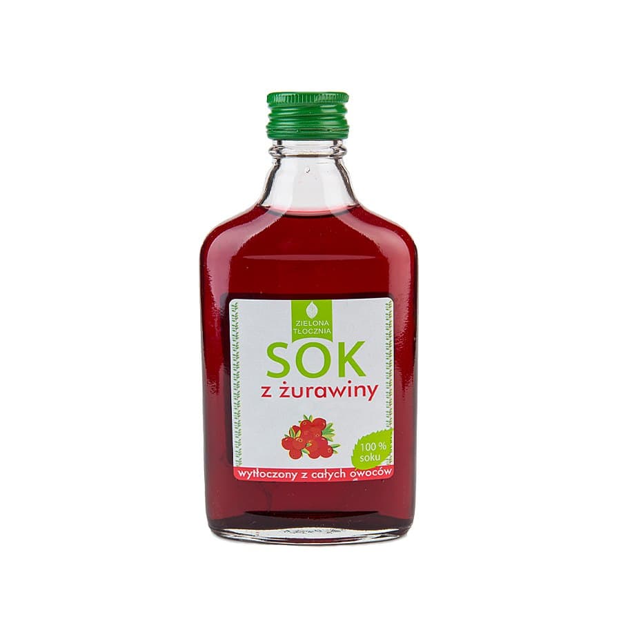 Targroch Zielona Tłocznia 100% Tranbärsjuice 200 ml
