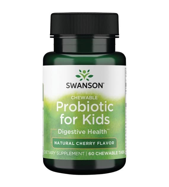 Swanson - Probiotic For Kids - 60 Gummies Tabs – Swanson förpackning