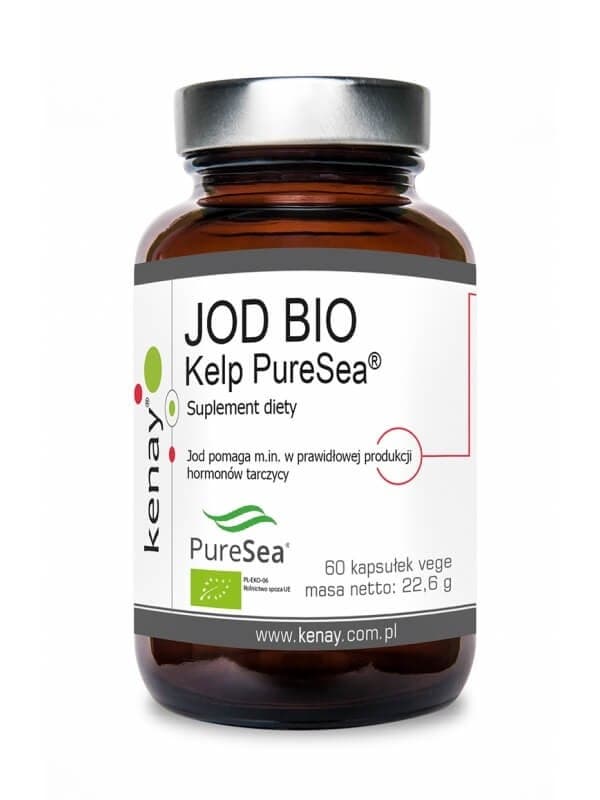 Kenay Kelp Iodine Source - 200 mcg Jod - 60 Kapslar