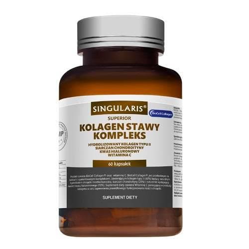 Singularis Kolagen Stawy Kompleks 60 kapslar
