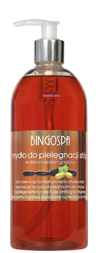 Bingospa - Foot Care Soap - 500ml – Bingospa förpackning
