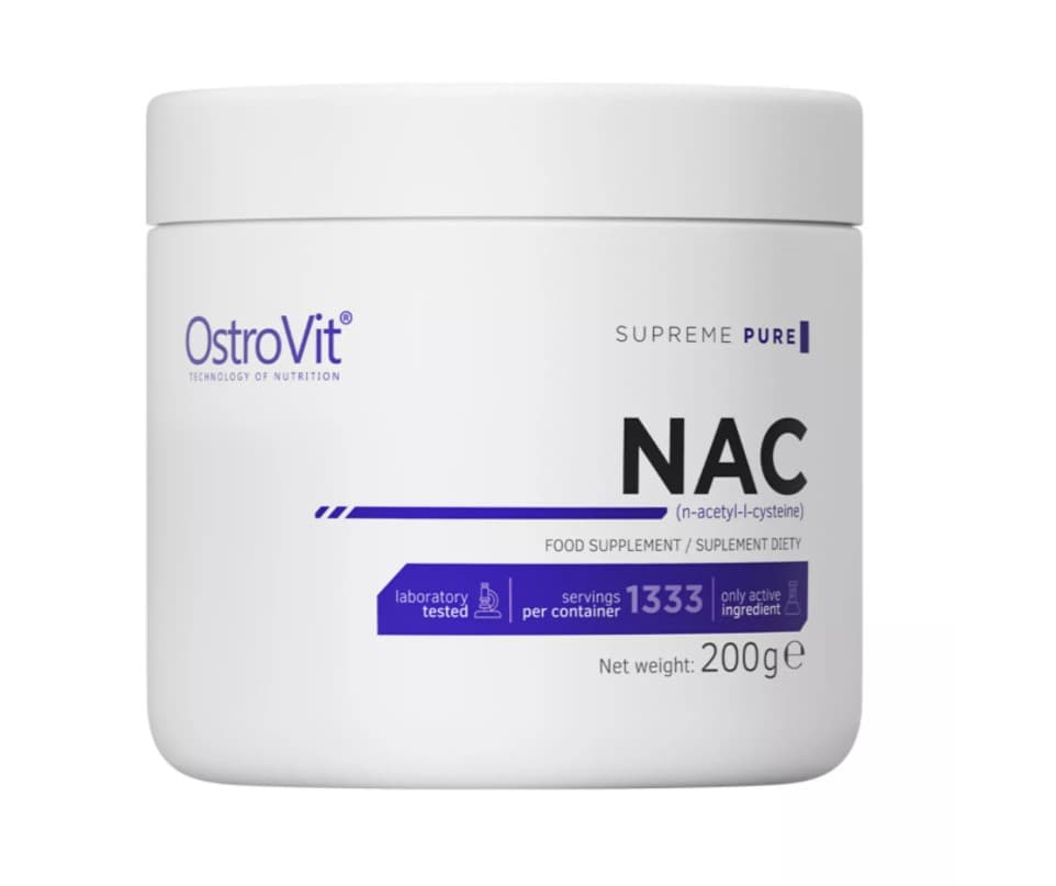 Ostrovit - NAC Supreme Pure - 200g – OstroVit förpackning