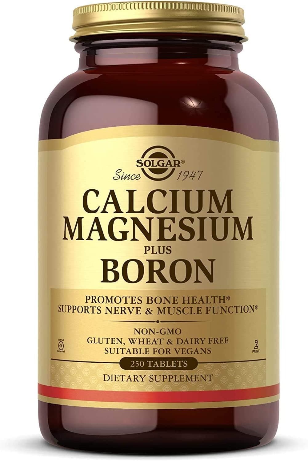 Solgar Calcium Magnesium Plus Zinc – 250 Tabletten – Solgar Verpackung