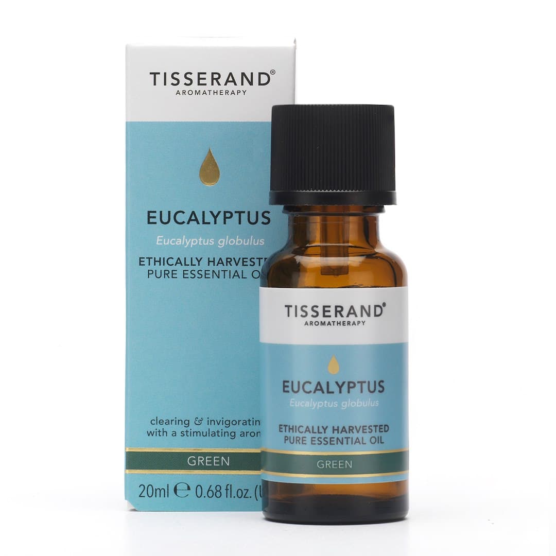 Tisserand - Eucalyptus Ren Eterisk Olja (Eucalyptus Globulus) - 20ml – Tisserand Aromatherapy förpackning