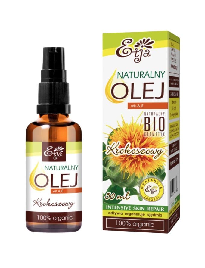 Etja - Natural Crocosmia Oil - 50ml – Etja förpackning