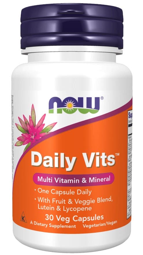 Now Foods - Daily Vitamins - 30 Vcaps – NOW Foods emballage