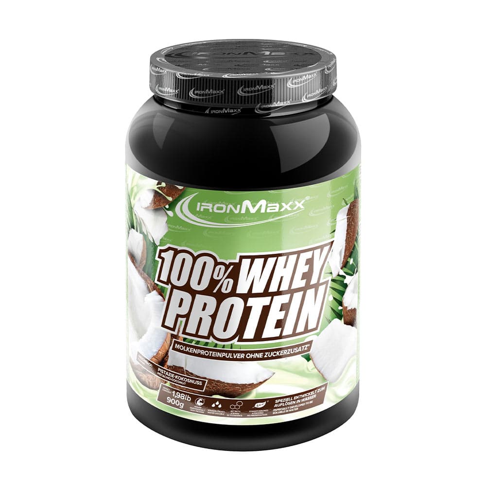 IronMaxx - Pistachio Coconut - 900g Whey Proteinpulver