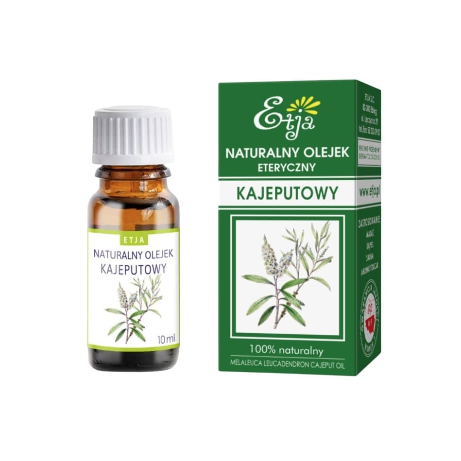 ETJA Eterisk olja naturlig - Kajeput 10ml – Etja förpackning