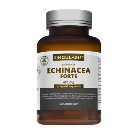 Singularis Echinacea Forte 450 mg 60 kapslar – Singularis förpackning