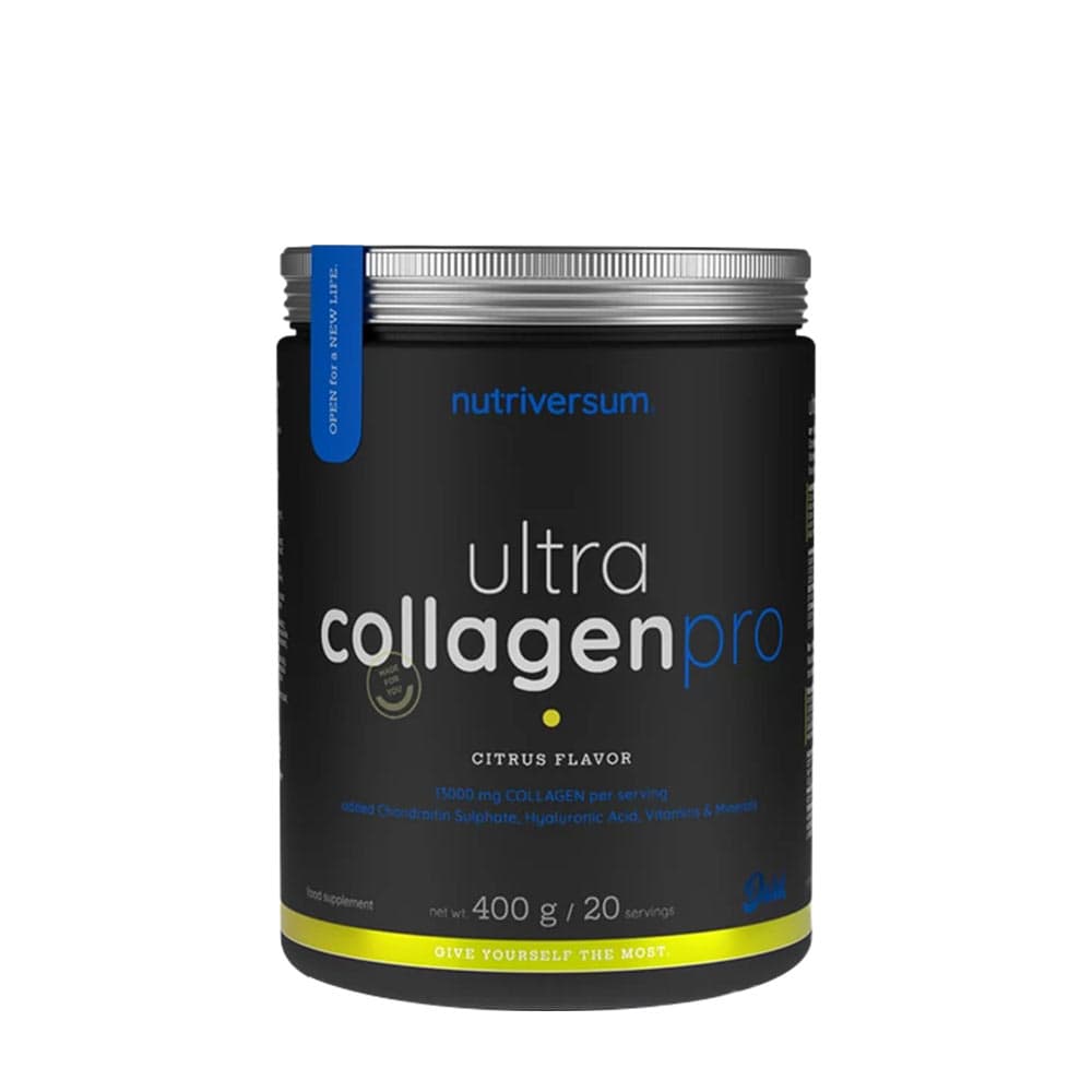 Nutriversum Ultra Collagen Pro - Citrus - 400 g – Nutriversum förpackning