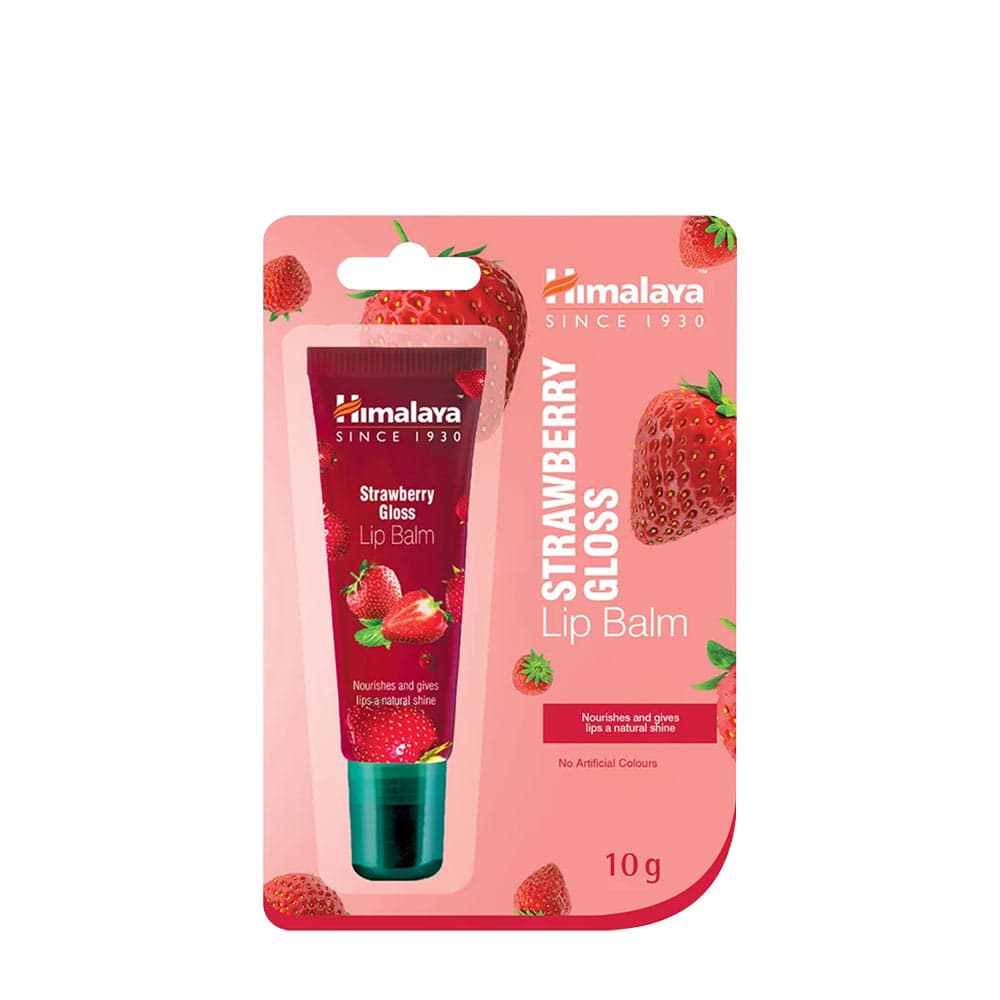 Himalaya - Strawberry Gloss Lip Balm - 30 Days - 10g – Himalaya packaging