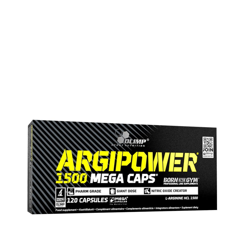 Olimp Labs Argipower 1500 Mega Caps - 120 cápsulas – Olimp Labs packaging