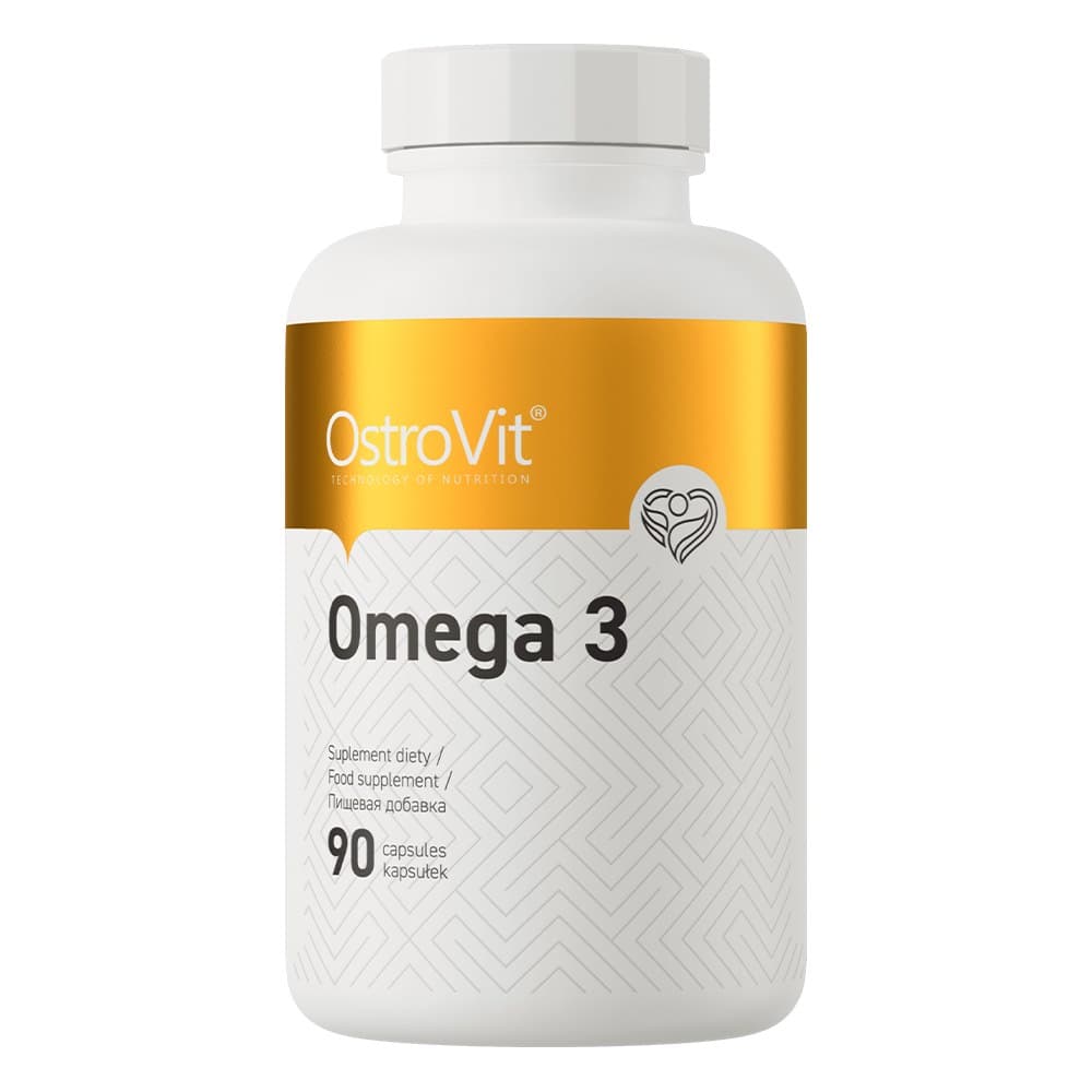 OstroVit Omega 3 D3+K2 90 capsules