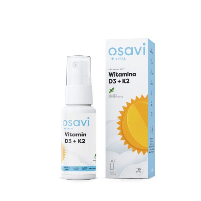 Osavi Vitamin D3 + K2 60 Capsules