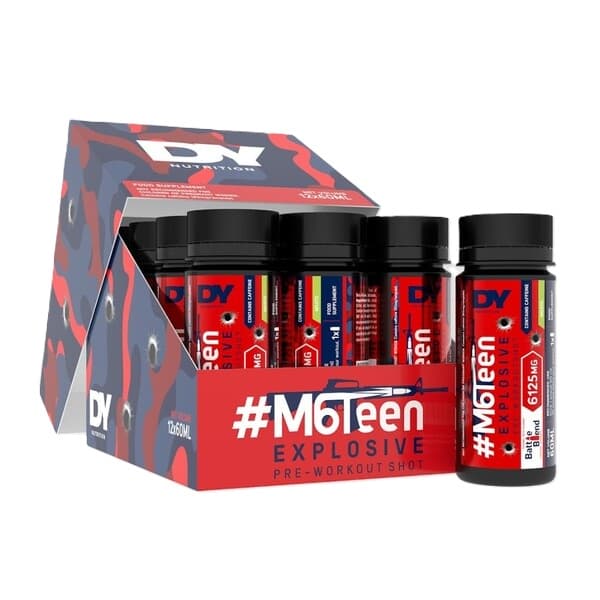 Dorian Yates Explosive Pre-Workout Shot Mojito 12 x 60ml – Dorian Yates opakowanie