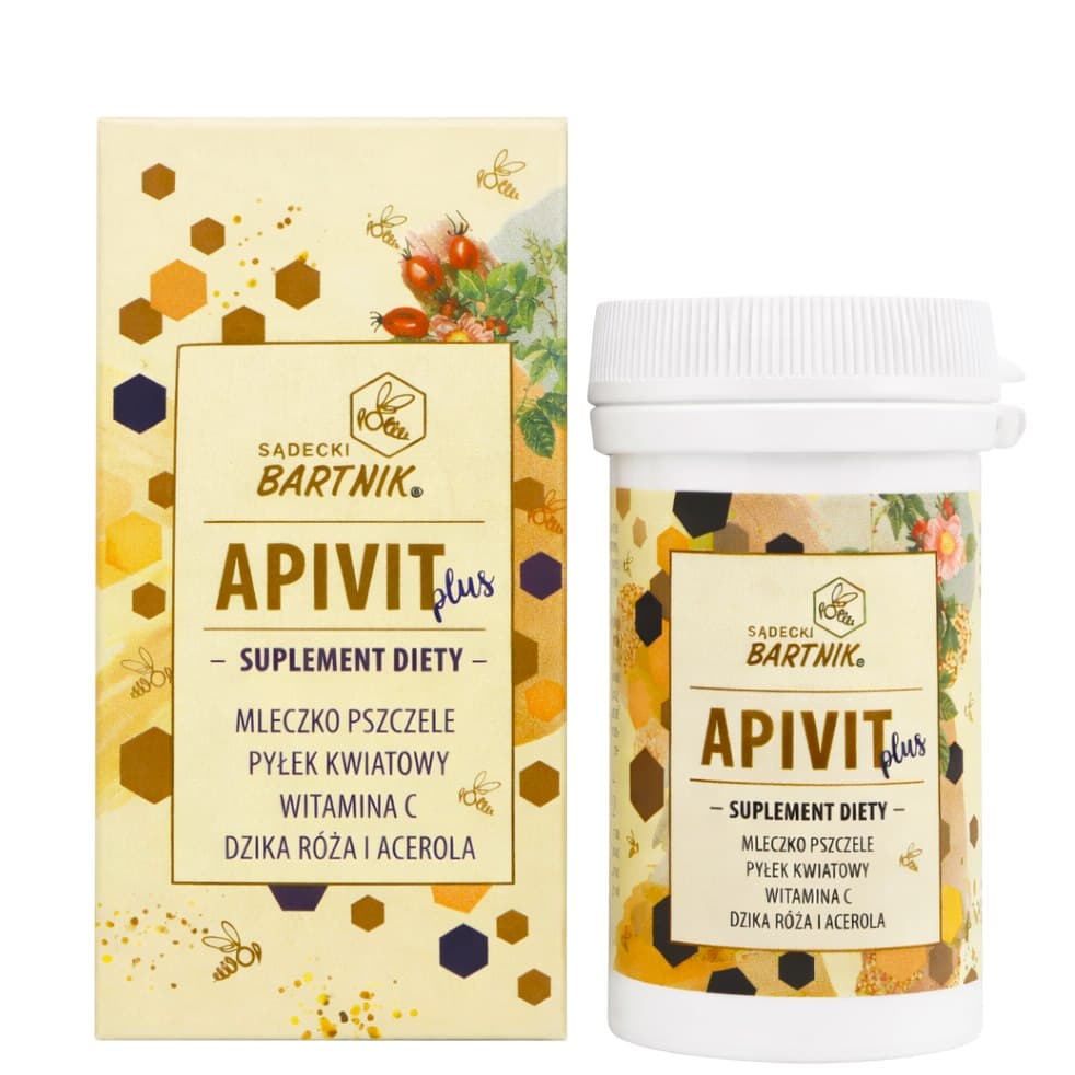 Sądecki Bartnik - Apivit Plus, 60 kapslar